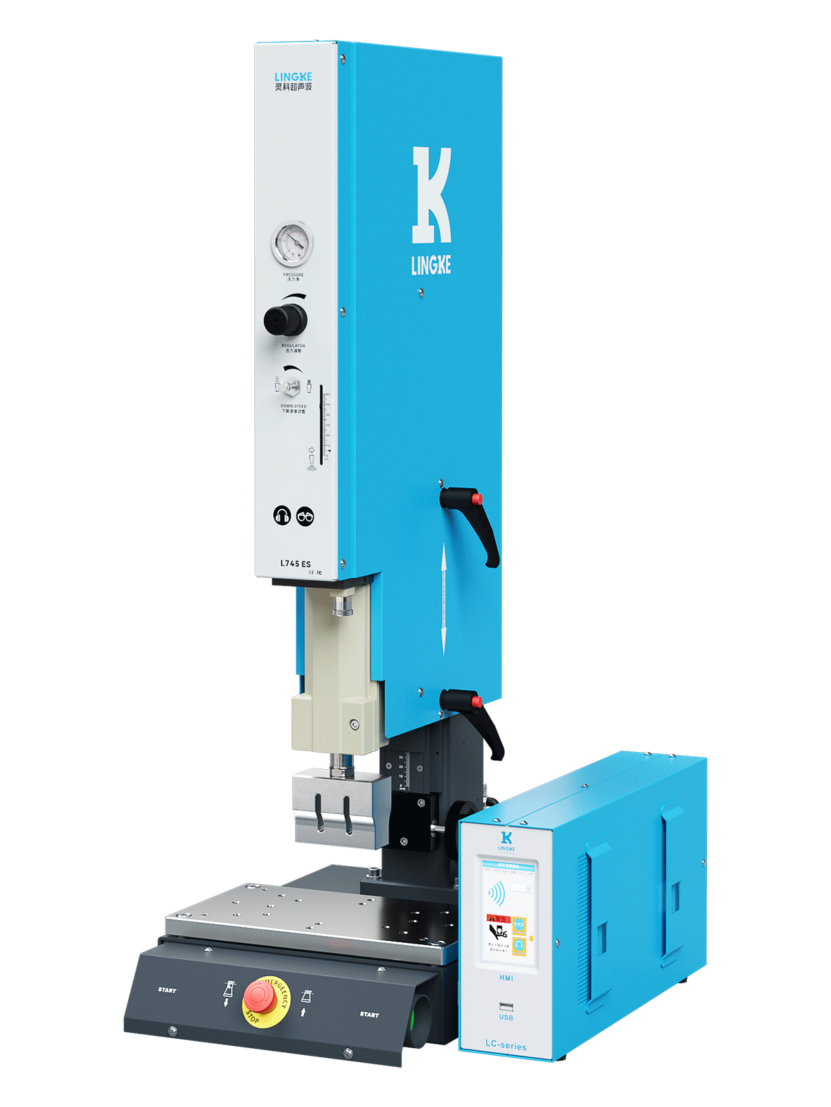 靈科超聲波塑料焊接機(jī) 28kHz-1200W L745 ES 數(shù)字 靈科超聲波塑料焊接機(jī) 28kHz-1200W L745 ES 數(shù)字